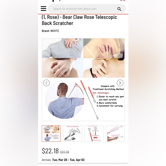 Back scratcher - Picture 7 of 11